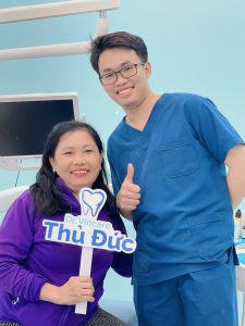 Hình ảnh một nụ cười đẹp khách hàng